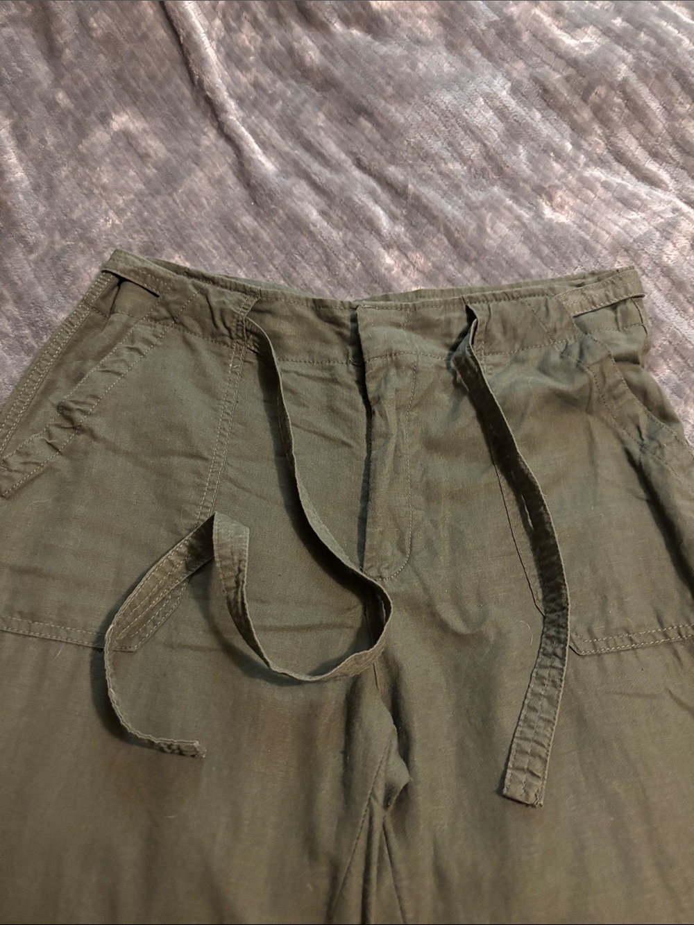 Gap Linen Blend Wide Leg Pant - Picture 2 of 5